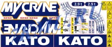 Комплект наклеек для манипулятора Като KS330